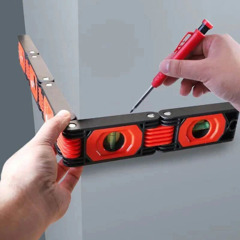 Multifunktionelt foldbart vaterpas