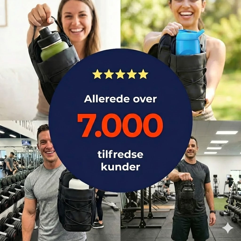 Magnetisk fitnesstaske