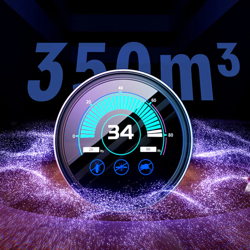 Smart ultralyds-skadedyrsbekæmper mod gnavere