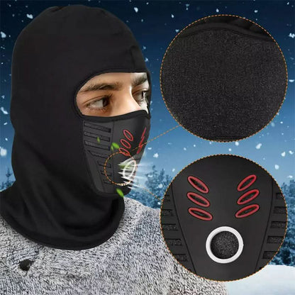 Unisex vindtæt varm vinter-helmaske