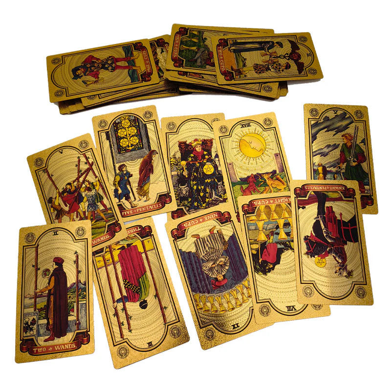 Luksus Tarot Guldudgave