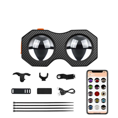 Dynamisk Devil's Eye baglygte