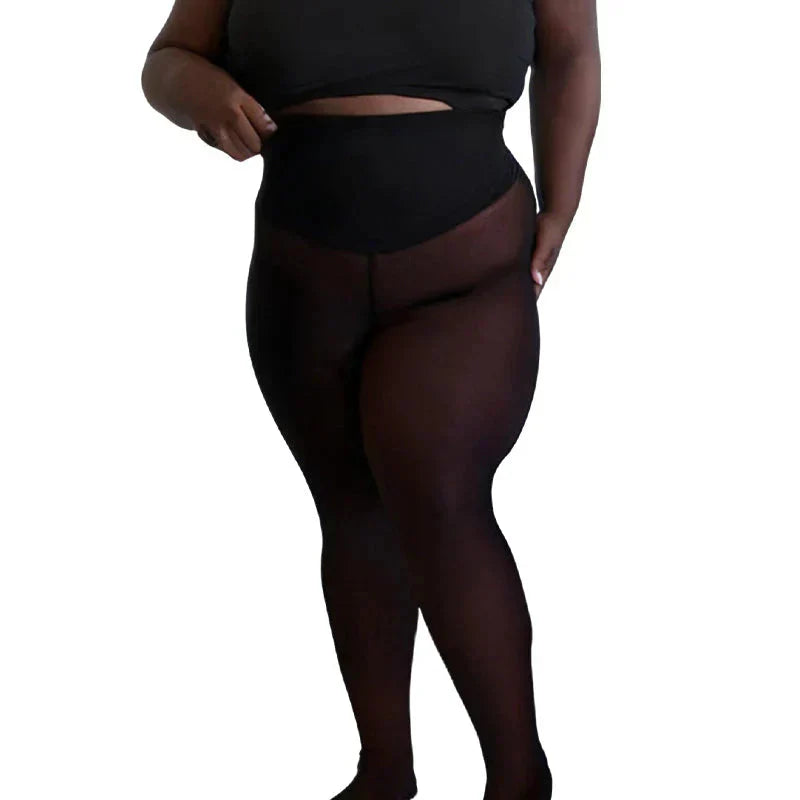 Højtaljede shaping-leggings: Korrigerende & usynlige