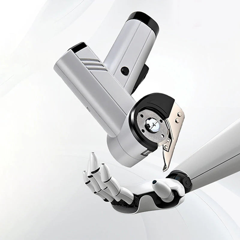 Genopladelig højhastigheds-papskærer