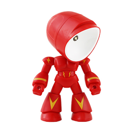 Mini kreativ robot bordlampe
