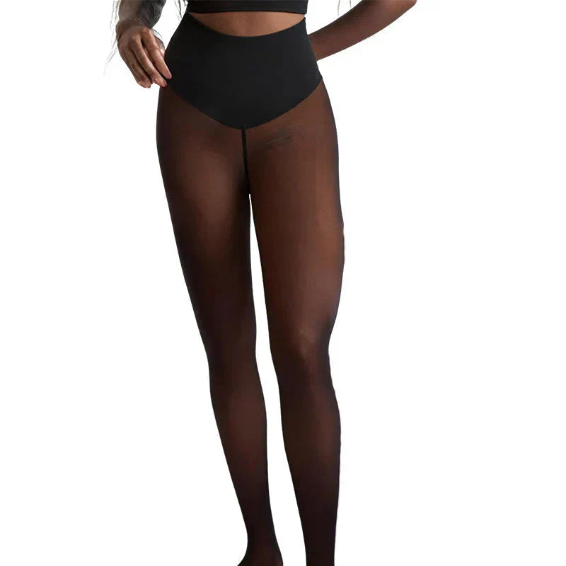 Højtaljede shaping-leggings: Korrigerende & usynlige
