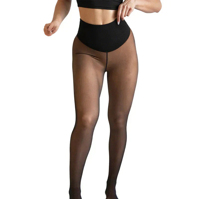 Højtaljede shaping-leggings: Korrigerende & usynlige