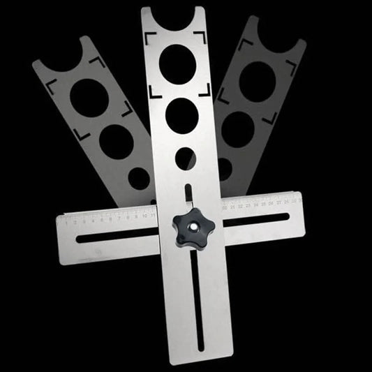 Fuldt vinkeljusterbart boreværktøj