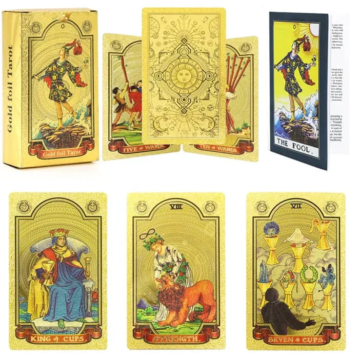 Luksus Tarot Guldudgave