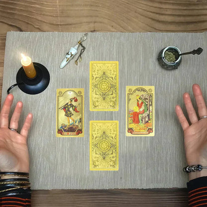 Luksus Tarot Guldudgave