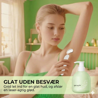 Mild og ikke-irriterende hårfjerningscreme (230g + skraber)