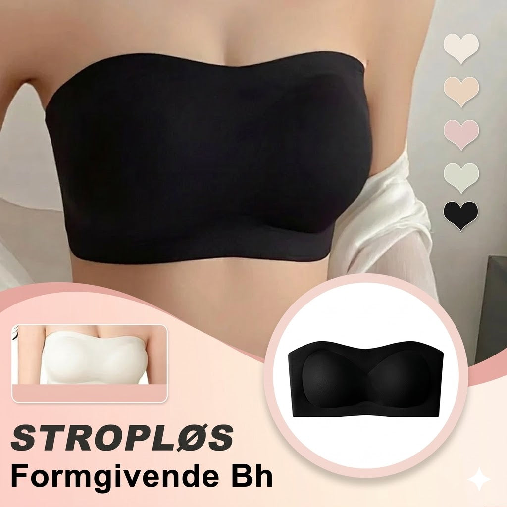Stropløs og støttende, figurformende bh