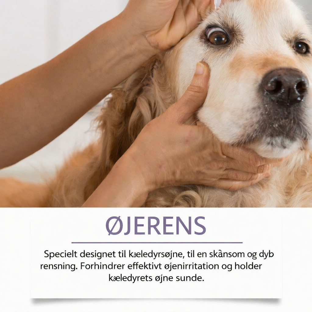 Mild øjenskyl til hunde og katte