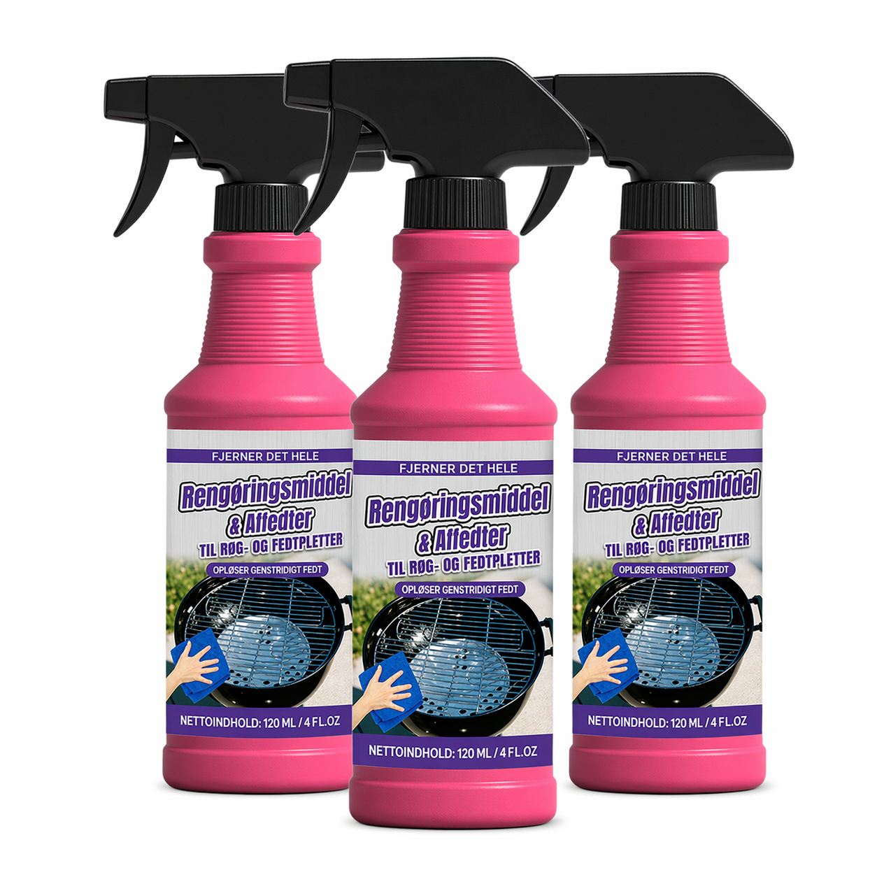 Kraftfuld affedtningsspray