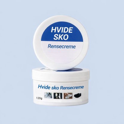 Rengøringscreme til hvide sko