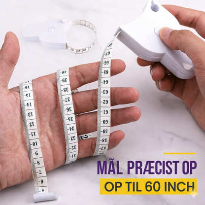Automatisk oprulleligt målebånd