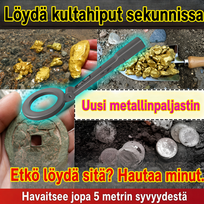 LED-blinkende alarmmetaldetektor
