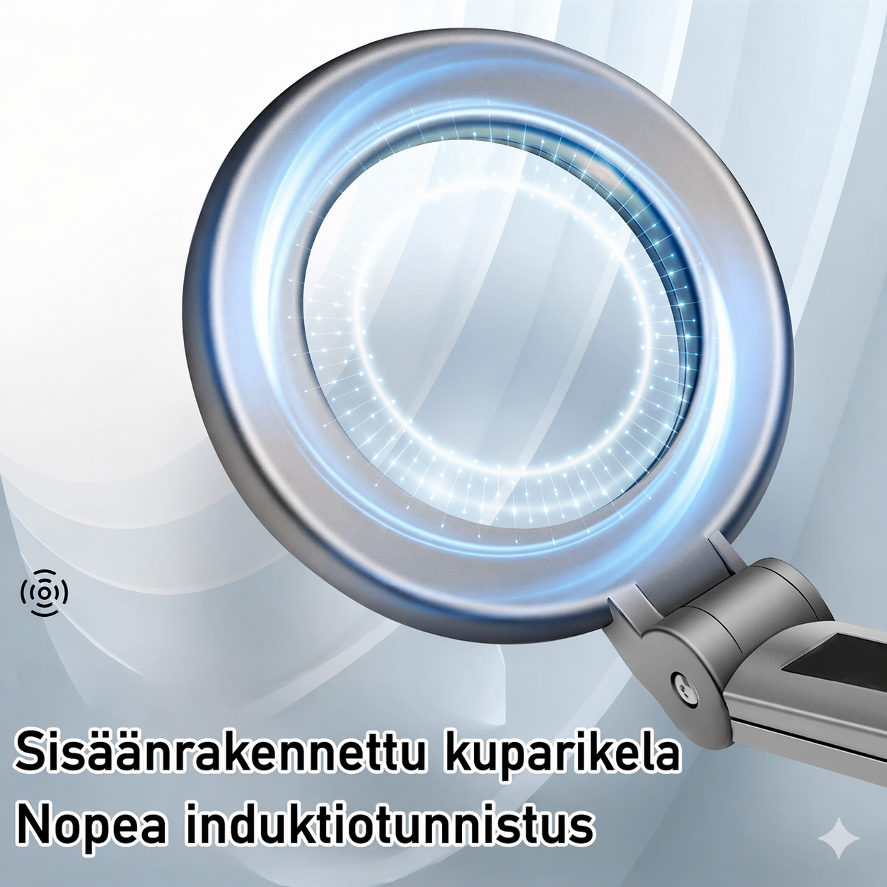 LED-blinkende alarmmetaldetektor