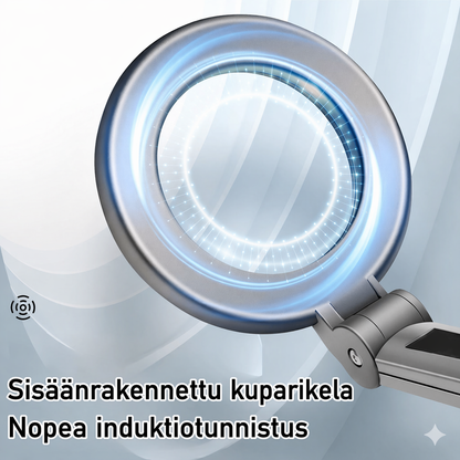 LED-blinkende alarmmetaldetektor