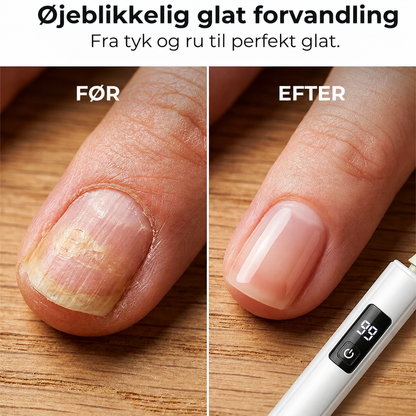 Elektrisk neglefræser med digital hastighedsregulering
