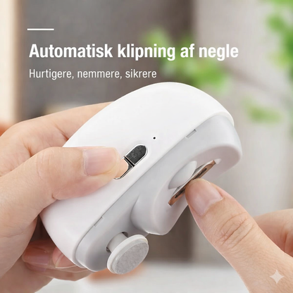 3-i-1 elektrisk poleringsmaskine og automatisk negleklipper