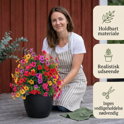 FloraLux vejrbestandige kunstige blomster til entré og terrasse