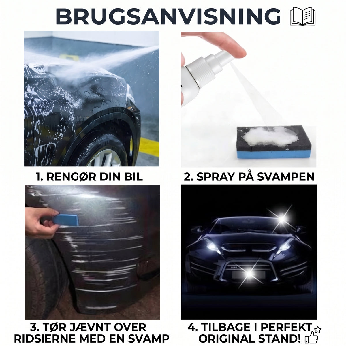 Ridsefjerner spray til bil 100 ml