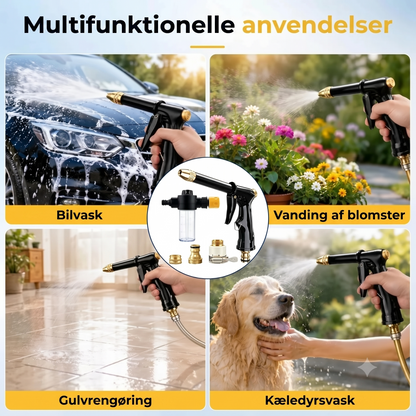 Sprøjtepistol til haveslange