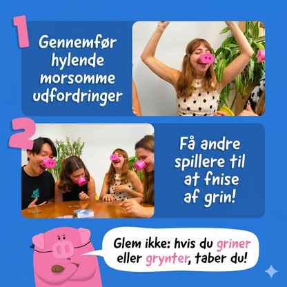 Pigsniff-spil – latter er absolut forbudt