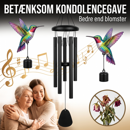 Vintage metal-minde-vindspil til haven