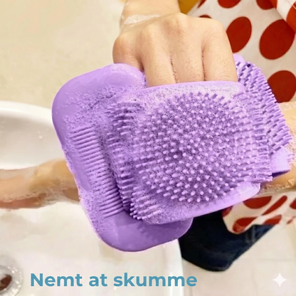Silikone rygskrubber