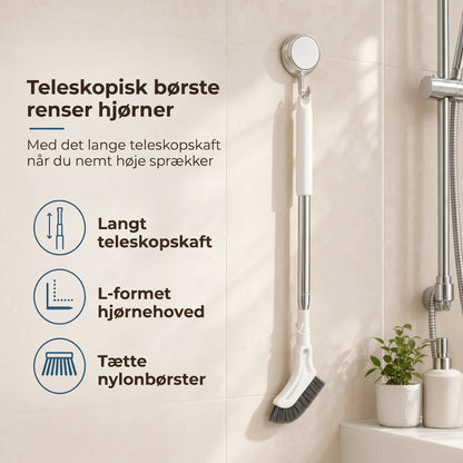 Teleskopisk fugebørste