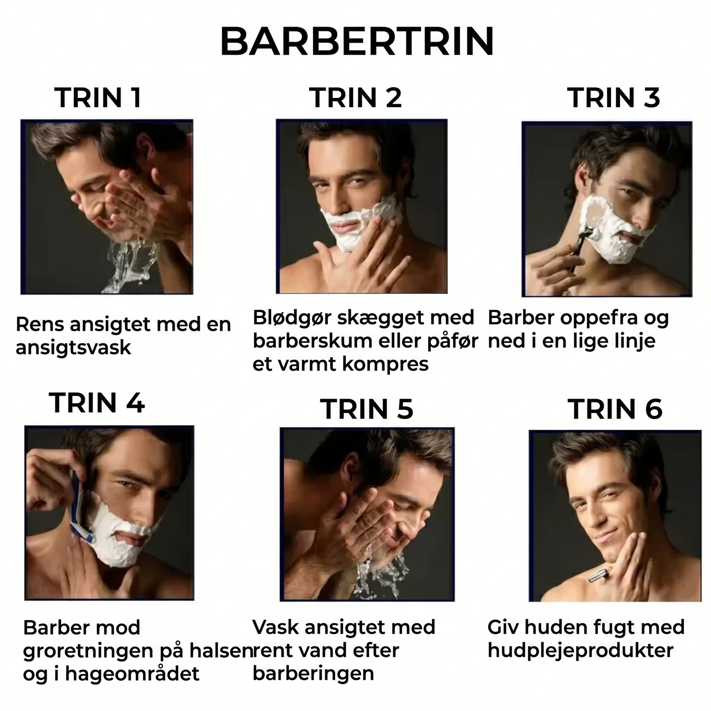ProShave 6 – Barberblade med 6 blade i en pakke med 24/48 stk.