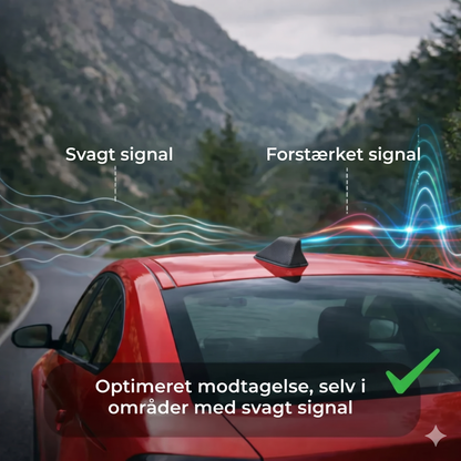Shark auto-antenneforstærker – overlegen radiomodtagelse