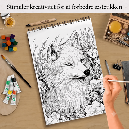 Mindfulness-malebog for voksne