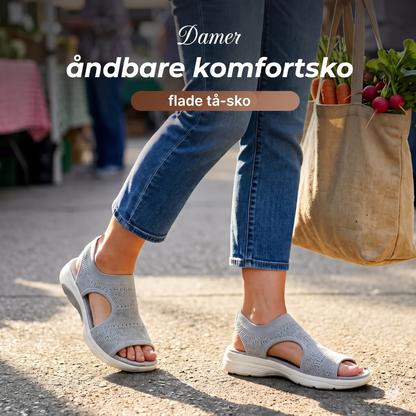Komfortable damesandaler – åndbare & letvægt