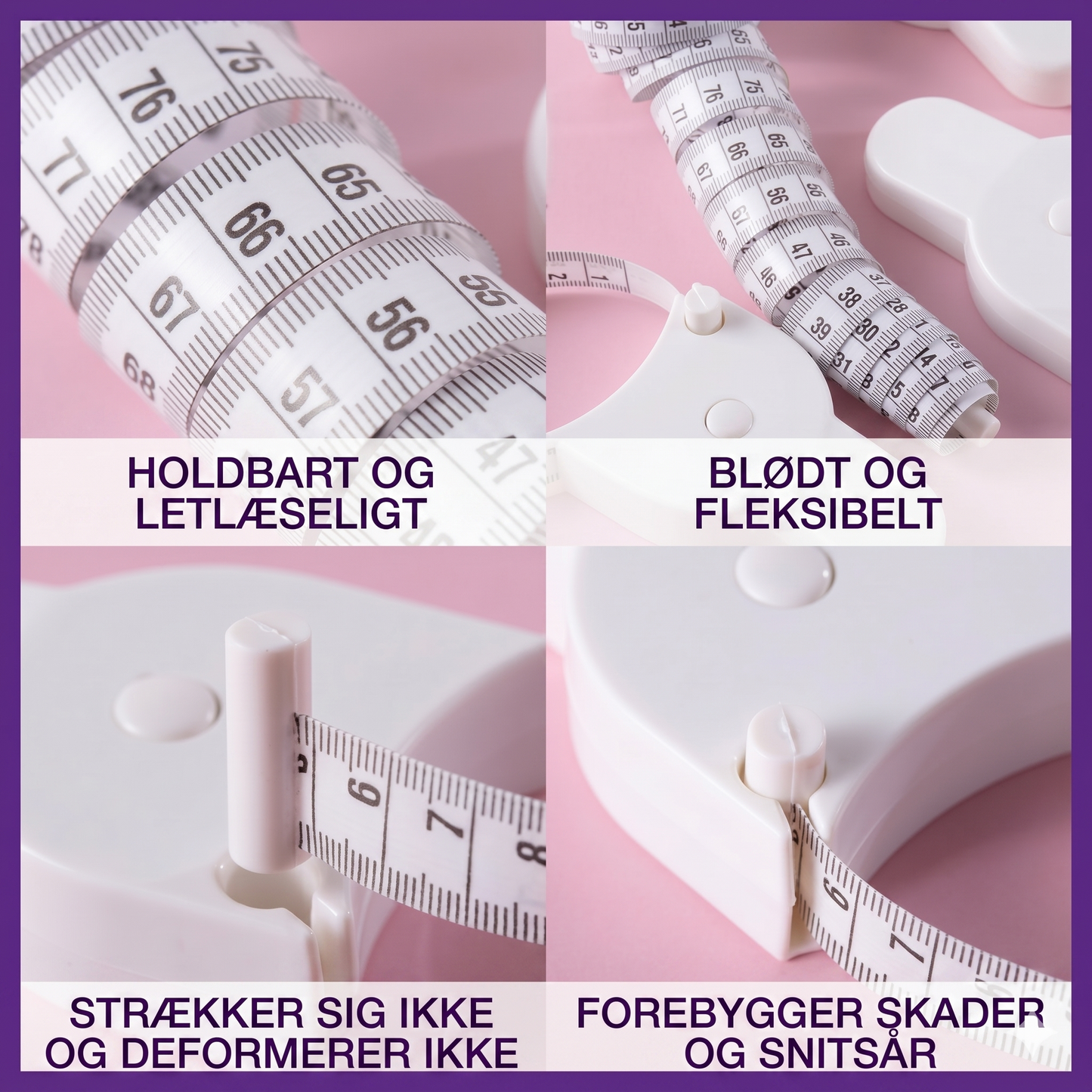 Automatisk oprulleligt målebånd