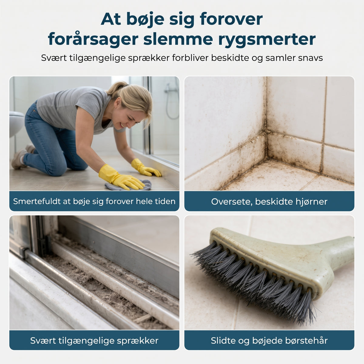Teleskopisk fugebørste