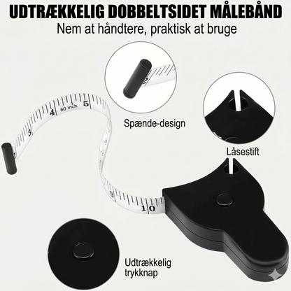 Automatisk oprulleligt målebånd