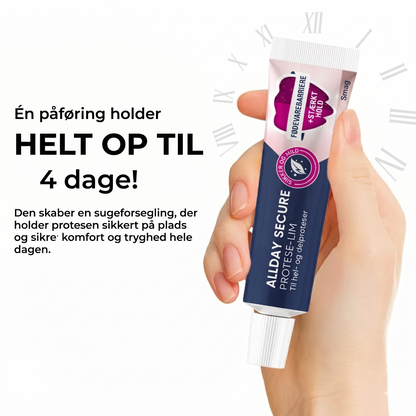 Allday Secure – stærk proteseklæber