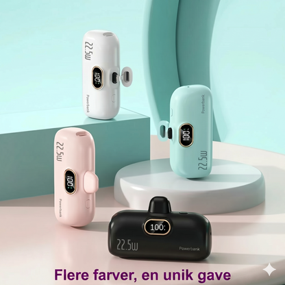 5000 mAh bærbar mini-powerbank til telefon