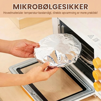 Professionelle isoleringsposer af alu-folie med mikrobølgefunktion - 50 stk. pr. sæt
