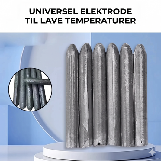 Universelle lavtemperatur-svejsestænger – 6 stk.