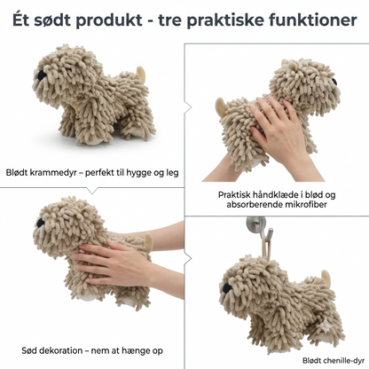 Mikrofiberhåndklæde til hunde