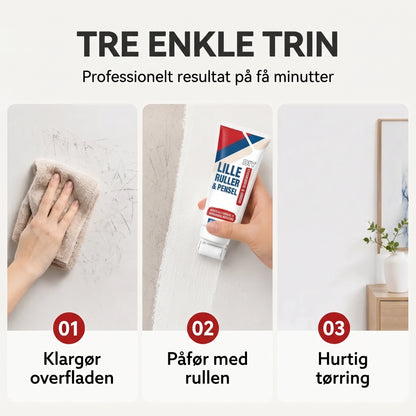 Vandtæt vægreparationspasta med rulle