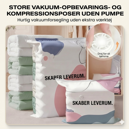 Vakuumposer uden pumpe