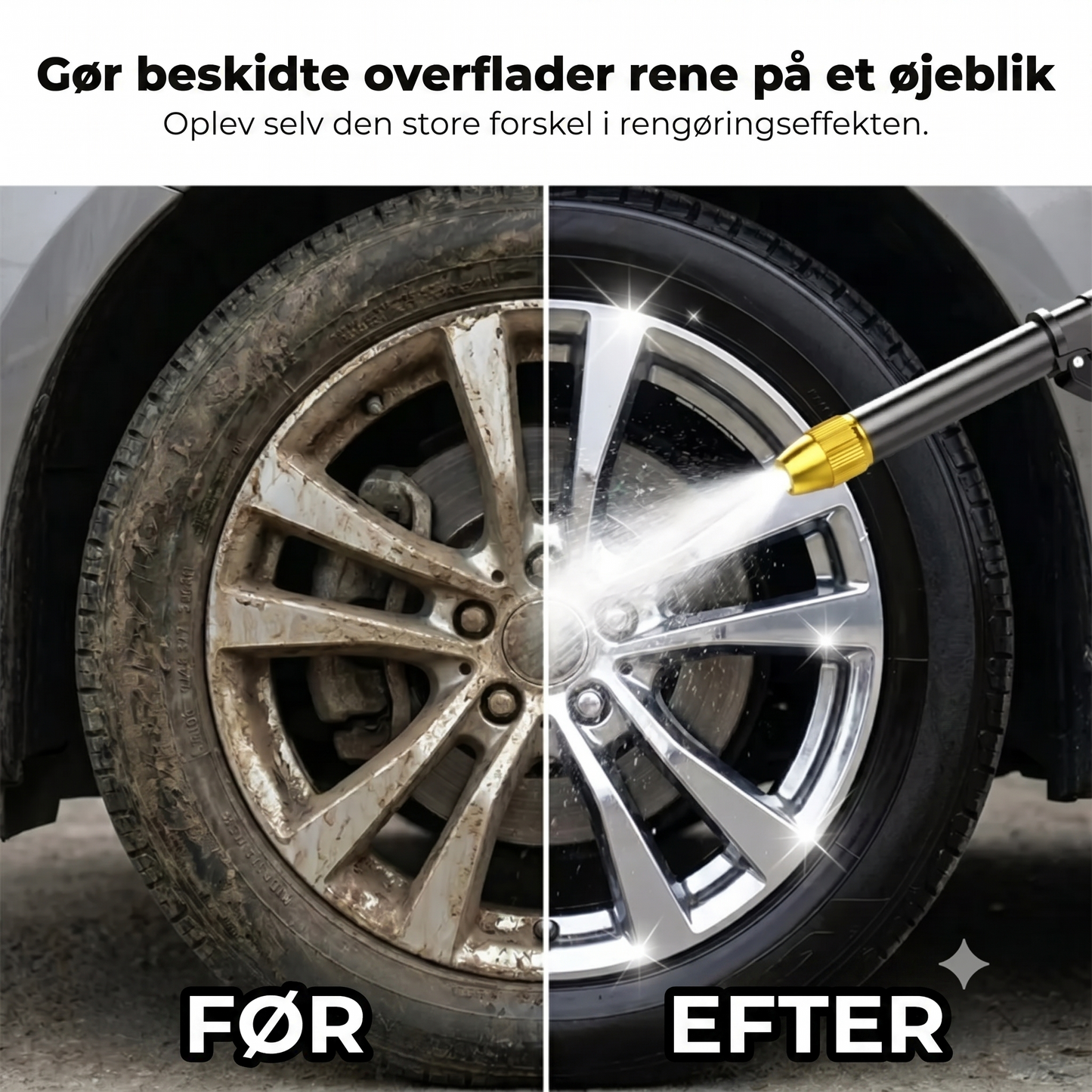 Sprøjtepistol til haveslange
