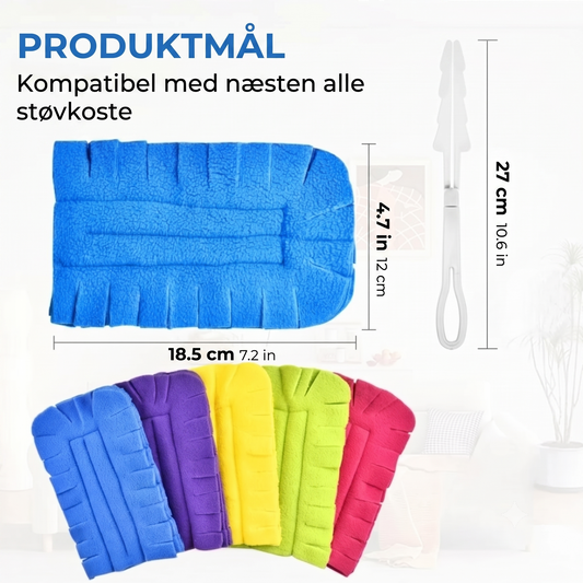 Sæt med genanvendelige fleeceklude