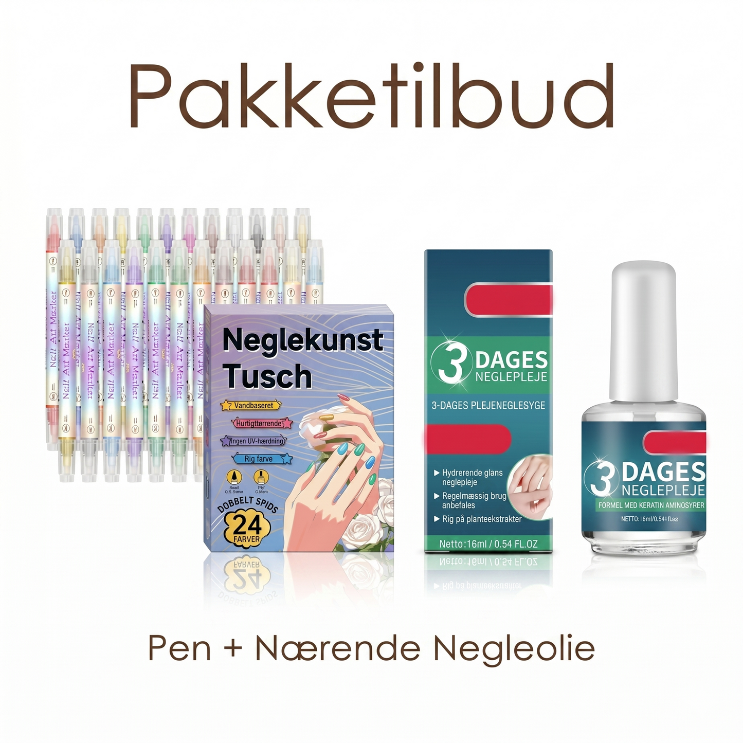 Disse dual-tip penne gør dine negle til et kunstværk