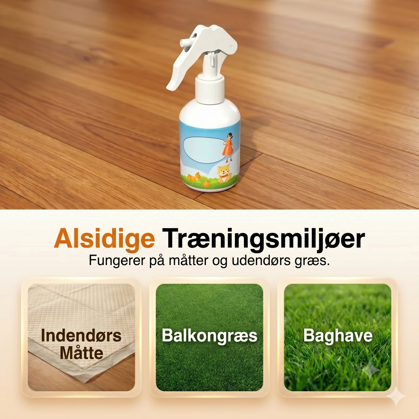 Denne spray tiltrækker din hund eller kat til det rette sted